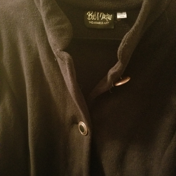 Vintage Bob Mackie fleece coat - Picture 4 of 7